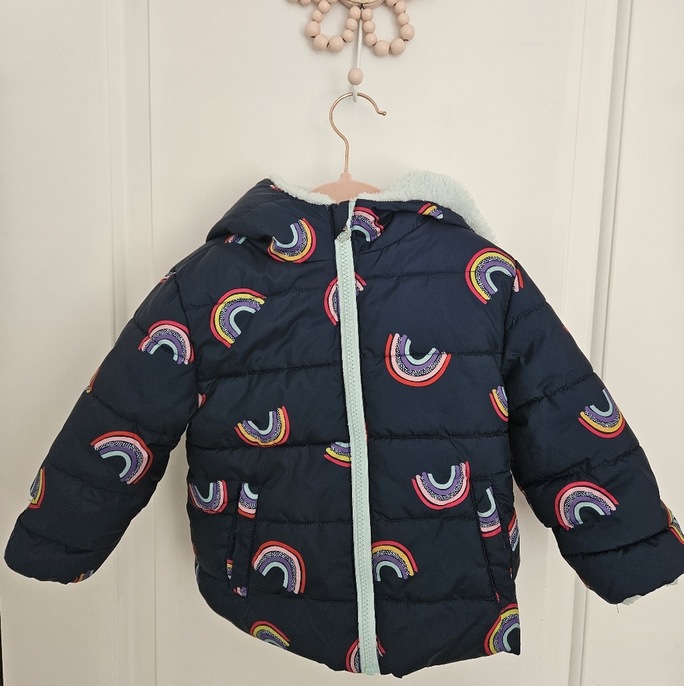 Swiss TECH Rainbow Puffer Jacket